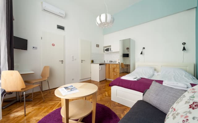 Superb studios near Danube