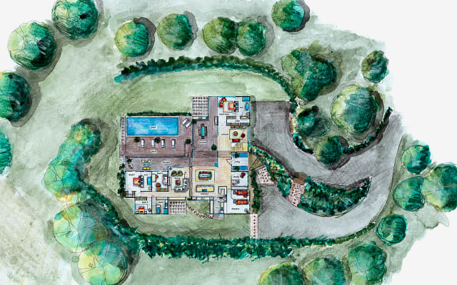 Anuncio de Simon en misterb&b - House Plan