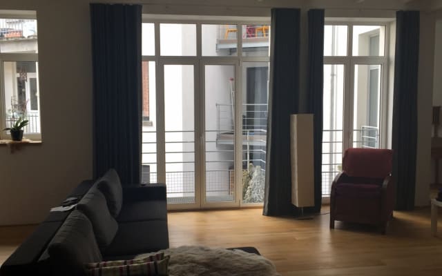 Loft Brüssel Zentrum - Zimmer mit eigenem Bad