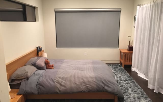 main guest bedroom in West Oakland / Emeryville border