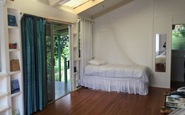 Chalet de jardin avec vue sur l'océan