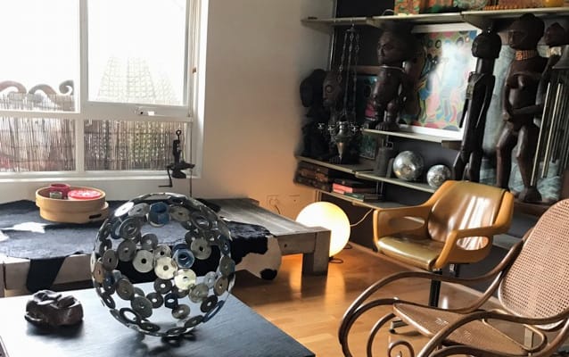 El apartamento de un artista en la playa oeste de St Kilda