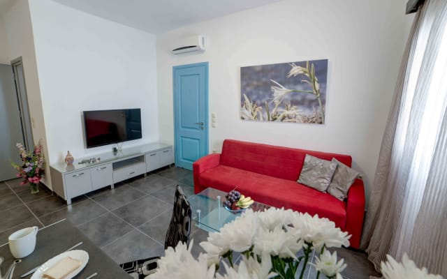Adelphi Apartment 3, Ein-Schlafzimmer-Apartment, Perissa, Santorin