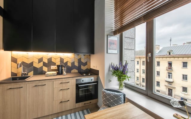 Studio Loft branché dans le centre de Vilnius