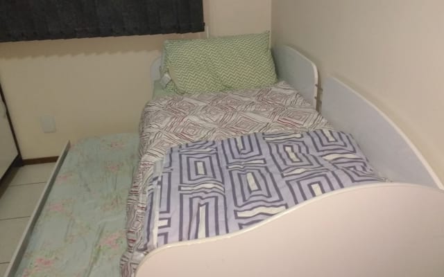 Nice bedroom for 2 people in the North of Rio de Janeiro.