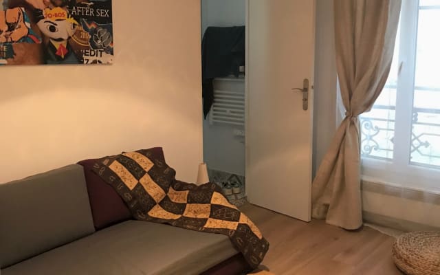 Privates Zimmer mit Bad/WC in einer komplett renovierten, charmanten und ruhigen Wohnung - Foto 14