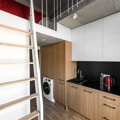 New modern design loft near Vilnius gay club