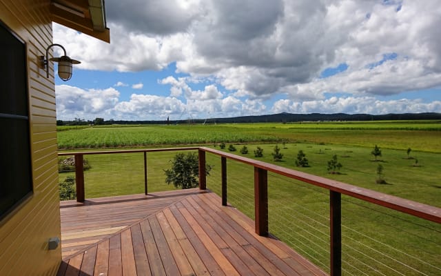 The Cane Cutters Barracks on a farm in the Clarence Valley