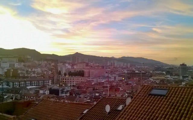 Torre Solokoetxe. Bilbao depuis les hauteurs.