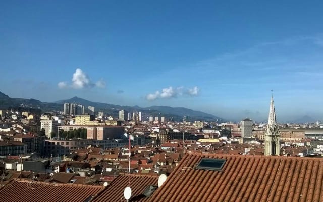 Torre Solokoetxe. Bilbao depuis les hauteurs.