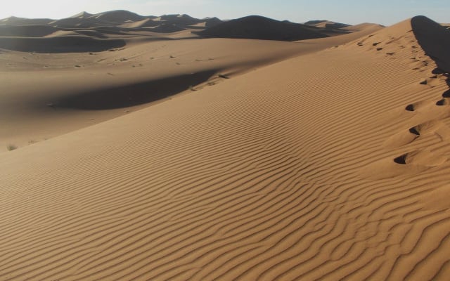 Noche en el desierto - Vivaque Draa