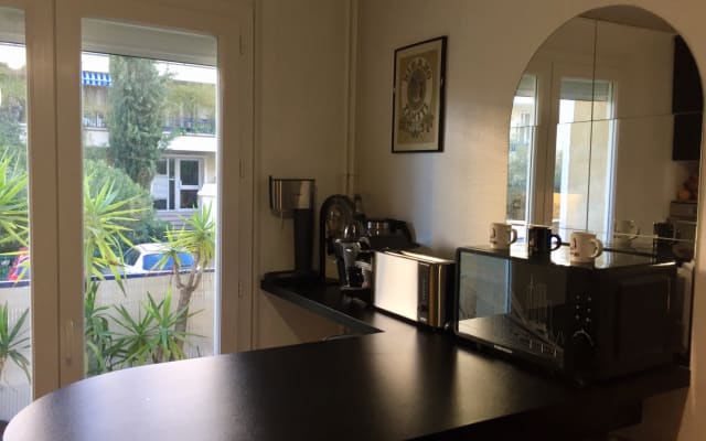 Tram/bus to center, terrace, private parking, air conditioning, naturism allowed. - Picture 10