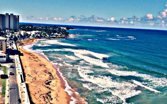 OCEAN VIEW GORGEOUS ENTIRE ONE BEDROOM APT In LUQUILLO P.R. AMAZING