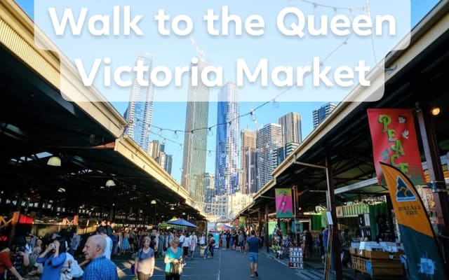 Anuncio de Graham & Simon en misterb&b - Queen Victoria Market.