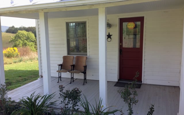 Peaceful farmhouse offering best of all possible worlds