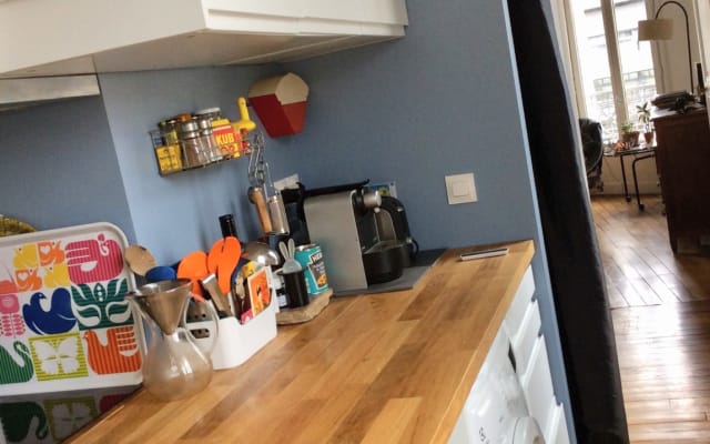 Cosy and charming flat Paris Quartier Villette!
