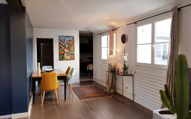 Im Herzen von Paris! 2 Schlafzimmer im Erdgeschoss mit Aufzug