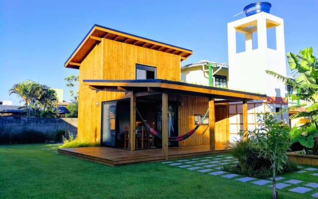 Exclusive Cozy EcoHouse a 100 m da praia do Campeche