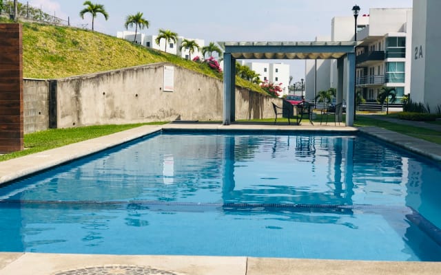Chambre privée avec piscine