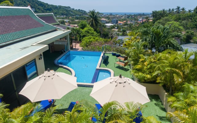 Villa di lusso con vista sull'oceano con 4 posti letto, piscina, chef, 