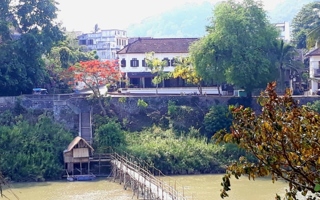  Chambre à deux lits avec vue sur la rivière Saynamkhan River view