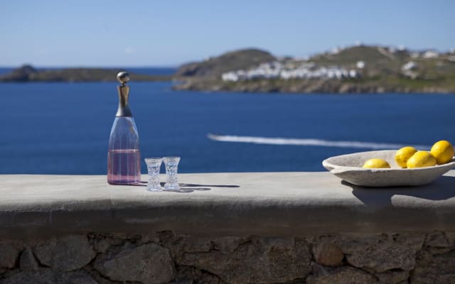 Casa de huéspedes frente a la playa de Mykonos