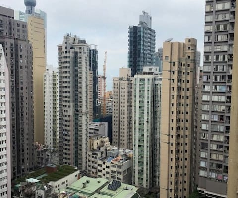 apartamento luminoso e soalheiro em sai ying pun