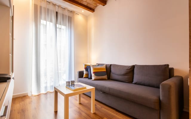 Tapioles: Bonito apartamento con balcón en Poble Sec