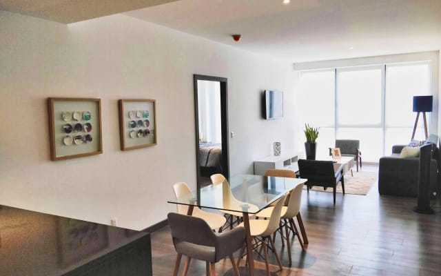 Lovely, chic 1BR Apt in Polanco w/ pool, jacuzzi and all amenities BG4