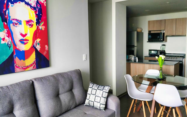 Chic 1BR Apt in Polanco with an amazing roof garden w/360 views! L21