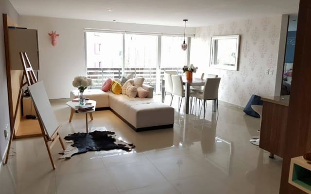 Cozy modern apartment in the heart of Condesa-Roma
