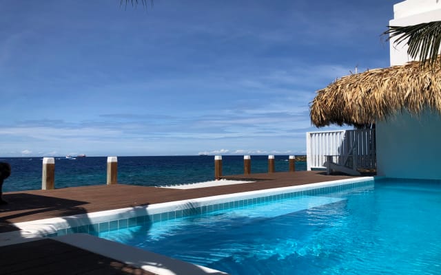 Piscina privata presso la Beach House nella storica località culinaria 