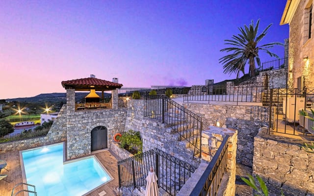 Villa Acrothea Piscine privée