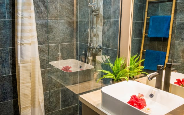 Apartamento amueblado 3* con piscina en St-Pierre