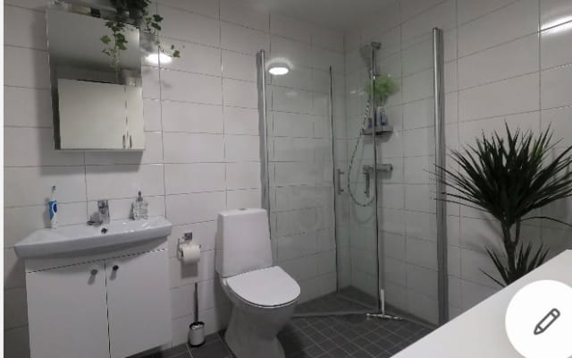 Quarto privado num apartamento Göteborg