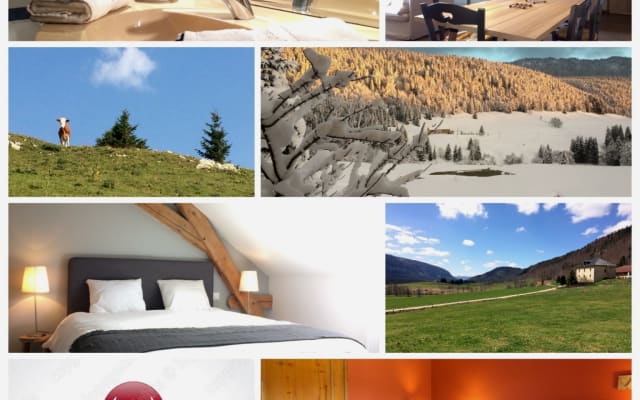 Room d.hotes of charm in the high Jura.