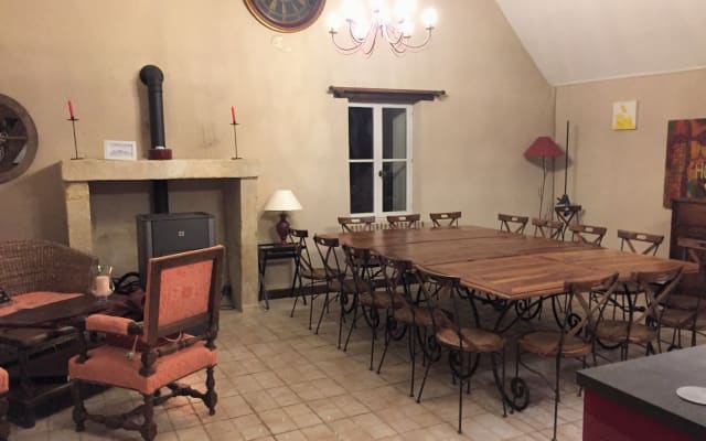 Ecolodge le Clos: "Le Pressoir", camera da letto e soggiorno separato