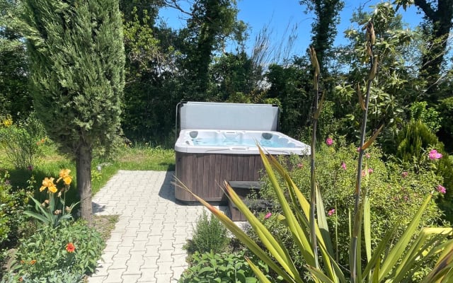 B&B chambre du gai felibre swimming pool and jaccuzi