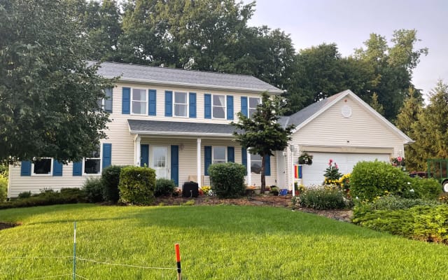 Private home in a quiet 65 home subdivision