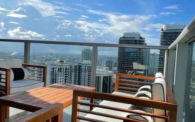 Luxury two bedroom apartment in Brickell