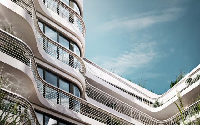 Bienvenue à l'immeuble The Wave :