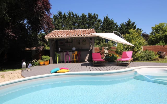 Chambre nature avec salle de bain privative