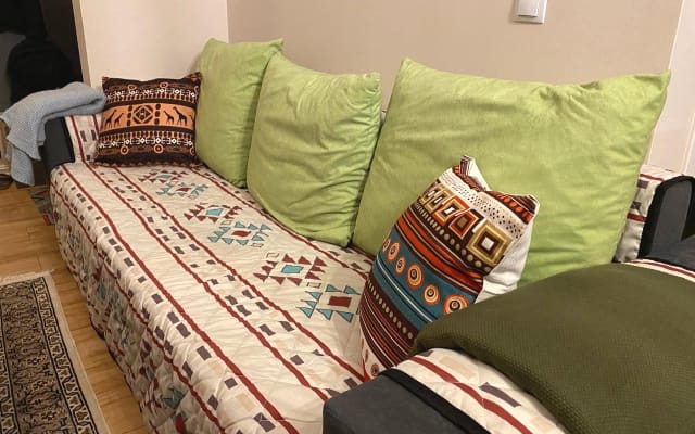 Apartamento privado com um quarto no centro de Riga