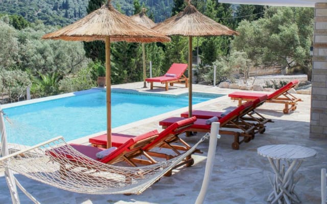 Villa di lusso e appartata - grande piscina - splendida vista sul mare - Villa Maura Lefkada - Foto 7