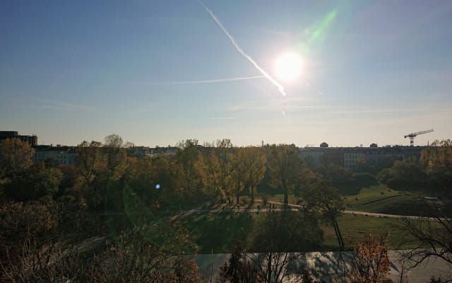 Ein Zimmer mit Parkblick in Kreuzberg, Berlin-Mitte