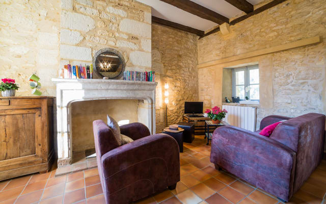 House of the 16th century with an amazing view