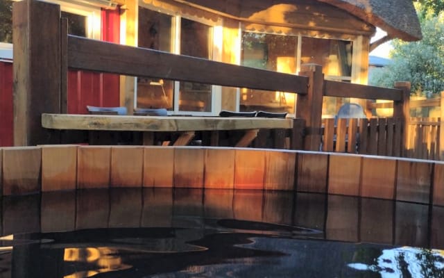 Gîte rural insolite et son bain nordique privé