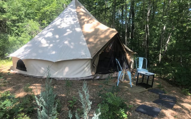 Glamping Tent at The Shackteau