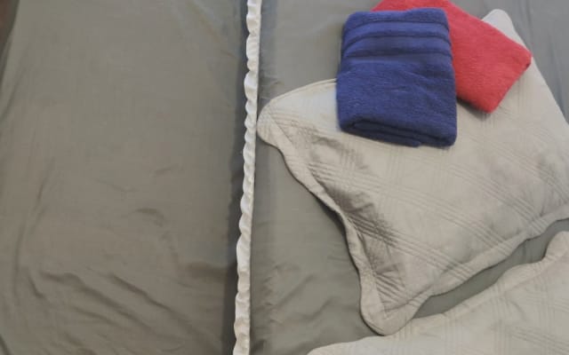 Gemütliches Zimmer 400 m vom Strand entfernt
