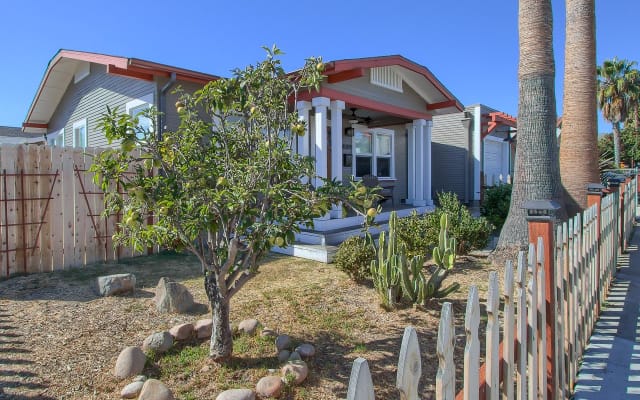I have a bedroom with own bath in a charming, 1924, Craftsman home.